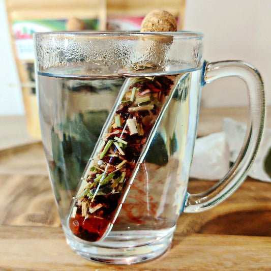 Glasfilter für losen Tee | Teesieb aus Glas