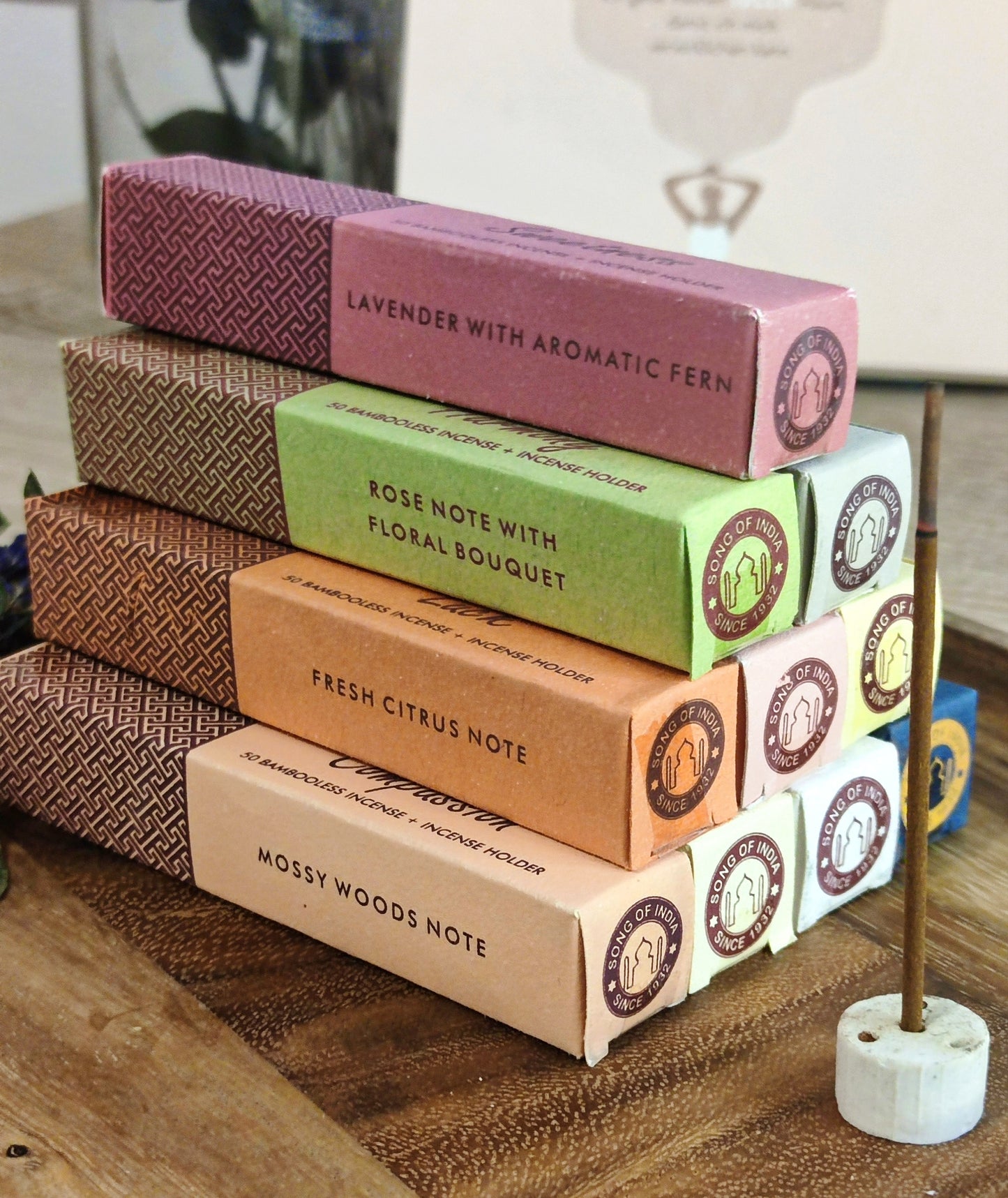 Kräuterräucherstäbchen ohne Bambuskern 50 Stk.