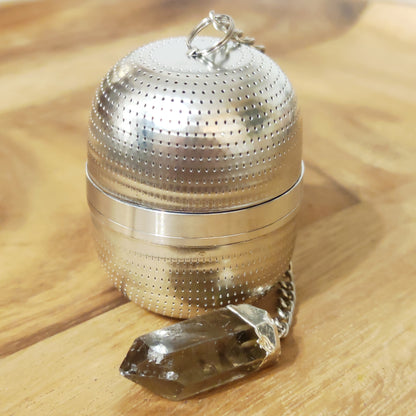 Premium Teeei | Teesieb mit Edelstein Anhänger