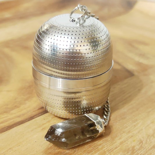 Premium Teeei | Teesieb mit Edelstein Anhänger