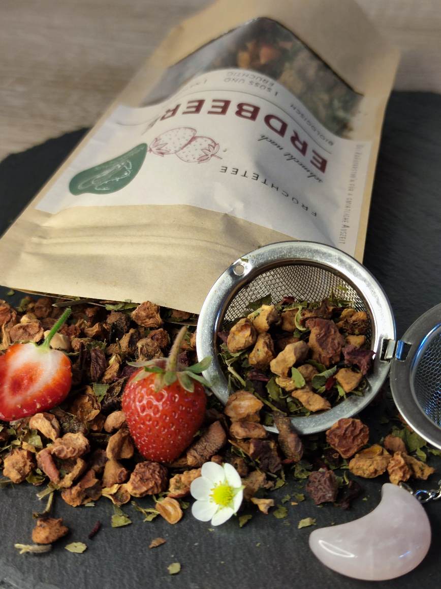 Erdbeere | Bio Früchtetee