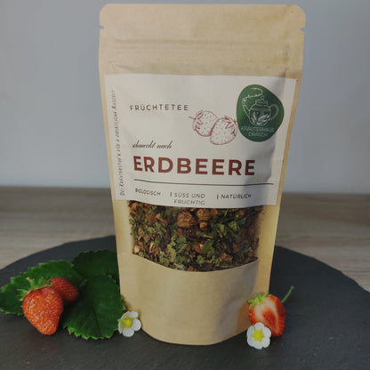 Erdbeere | Bio Früchtetee