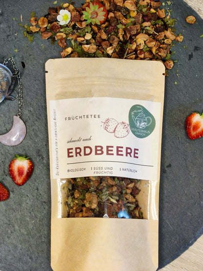 Erdbeere | Bio Früchtetee