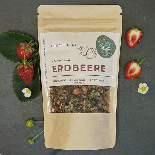 Erdbeere | Bio Früchtetee