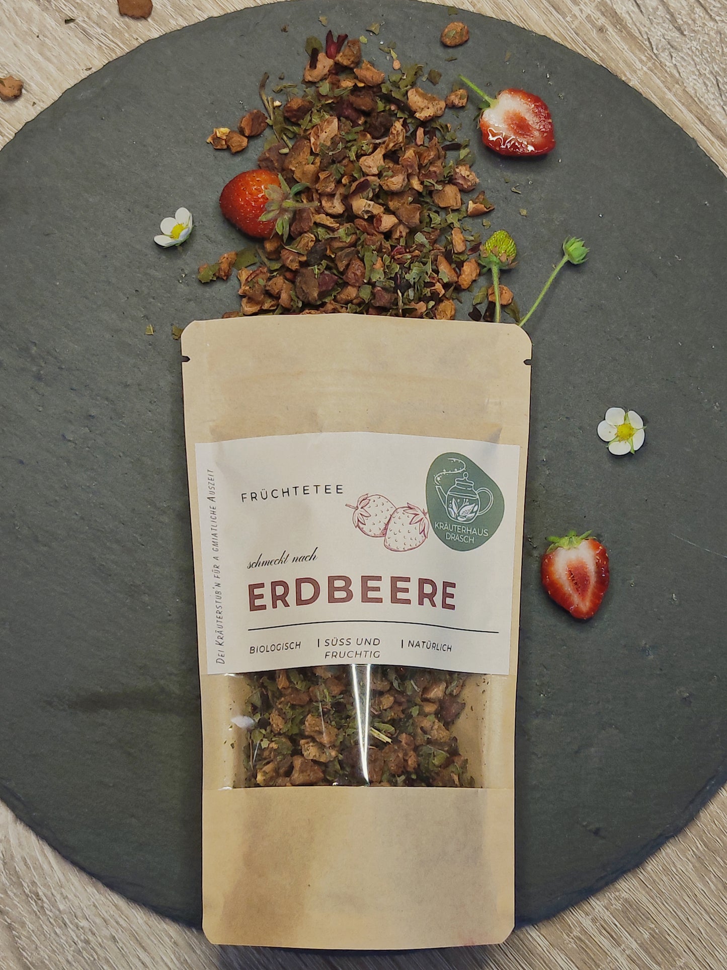 Erdbeere | Bio Früchtetee