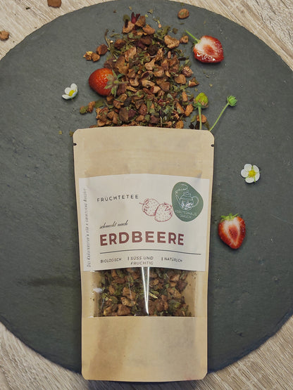 Erdbeere | Bio Früchtetee