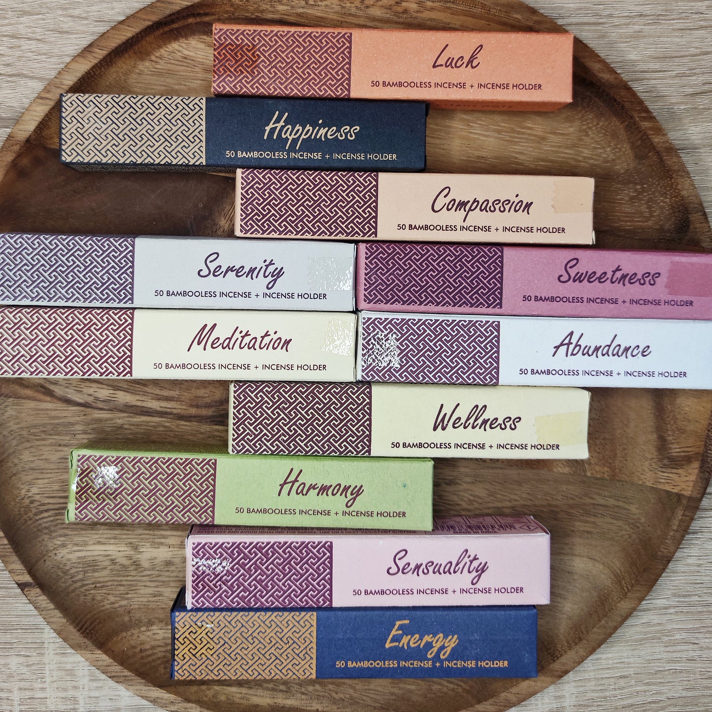 Kräuterräucherstäbchen ohne Bambuskern 50 Stk.